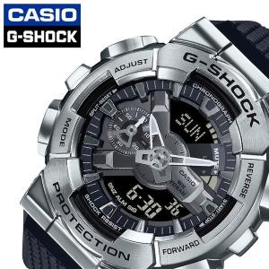 カシオ Gショック 時計 CASIO G-SHOCK 腕時計 メンズ シルバー GM-110-1AJF 人気 ブランド おすすめ おしゃれ かっこいい 防水 頑丈 タフ ショックレジスト｜watch-lab