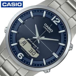 LINEAGE カシオ 電波 ソーラー 腕時計 CASIO 時計 リニエージ 男性