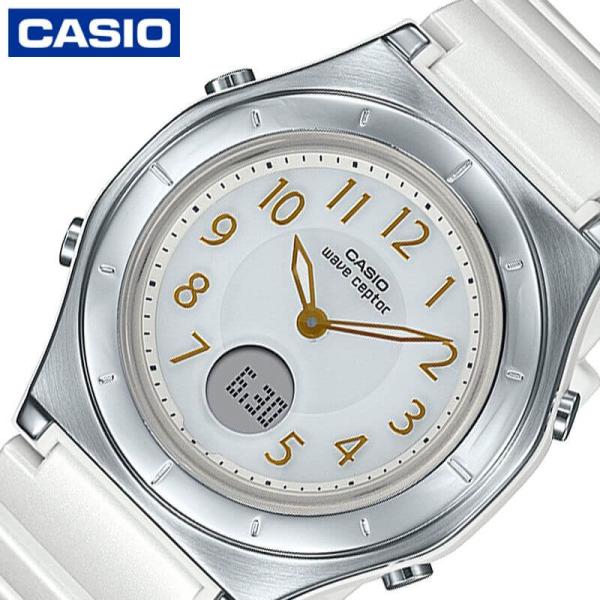 カシオ 電波 ソーラー 腕時計 CASIO 時計 ウェーブセプター wave ceptor 女性 レ...