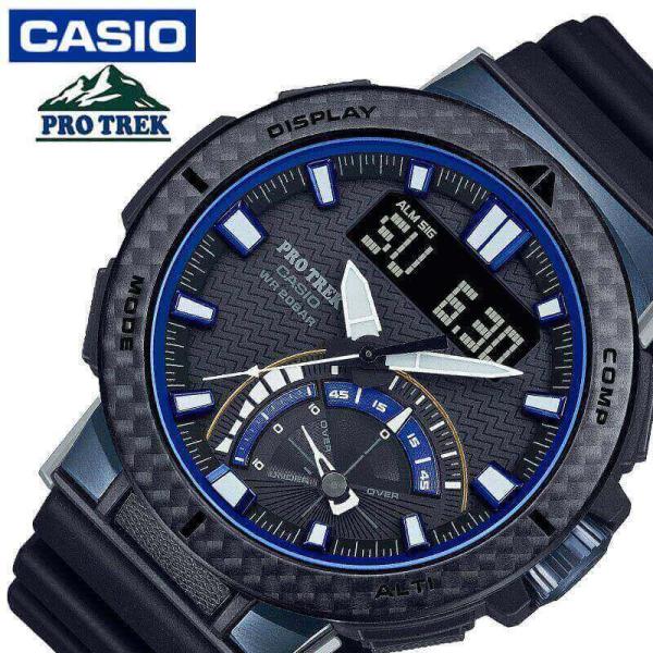 カシオ 電波 ソーラー 腕時計 CASIO 時計 プロトレック PROTREK 男性 向け メンズ ...
