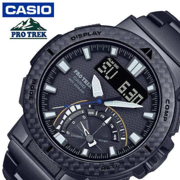 カシオ 電波 ソーラー 腕時計 CASIO 時計 プロトレック PROTREK 男性 向け メンズ ...