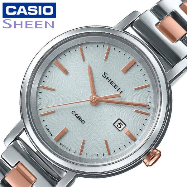 カシオ 腕時計 CASIO 時計 シーン SHEEN 女性 レディース ソーラークォーツ SHS-D...