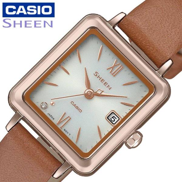 カシオ 腕時計 CASIO 時計 シーン SHEEN 女性 レディース ソーラークォーツ SHS-D...