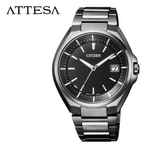 CITIZEN 腕時計 シチズン 時計 アテッサ ATTESA メンズ ブラック CB3015-53E 人気 正規品 ブランド おすすめ 防水 パーフェックス 電波 ソーラー 高機能