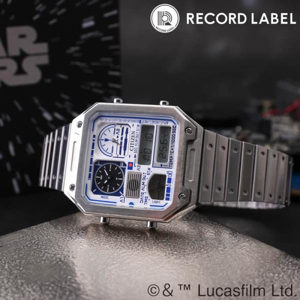 シチズン 腕時計 レコードレーベル サーモセンサー STAR WARS スペシャルモデル R2-D2...