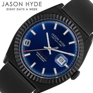 ジェイソンハイド 時計 JASON HYDE 腕時計 アイハブデイト I HAVE A DATE メンズ ブルー JH30007 人気 ブランド おすすめ シンプル レトロ ビンテージ｜watch-lab