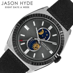 ジェイソンハイド 時計 JASON HYDE 腕時計 ルナティコ LUNATICO メンズ ブラック JH41002 人気 ブランド おすすめ シンプル レトロ ビンテージ ヴィンテージ｜watch-lab