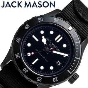 ジャックメイソン 日本限定モデル 腕時計 JACK MASON 時計 ダイバー DIVER メンズ ブラック JM-D101-022 正規品 人気 おすすめ おしゃれ ブランド｜watch-lab
