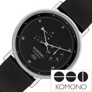 KOMONO.（コモノ） 腕時計 ワルサー レトログレード ブラック KOMONO