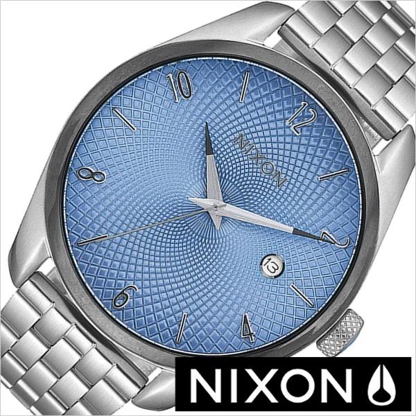 ニクソン 時計 NIXON 腕時計 ブレット BULLET レディース ブルー NA4182363-...