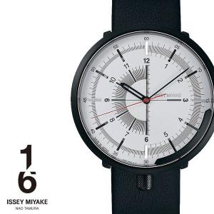イッセイミヤケ 時計 ISSEY MIYAKE 腕時計 ワンシックス 2019 01 06 メンズ レディース ホワイト NYAK003 デザイン シンプル 機械式 メカニカル 自動巻き｜watch-lab