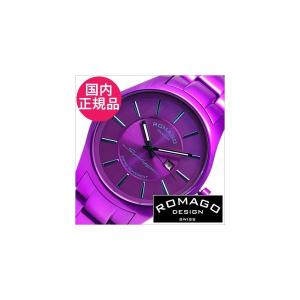 ロマゴ デザイン 腕時計 ROMAGO DESIGN スーパーレジェーラ RM029-0290AL-BUPU メンズ セール｜watch-lab