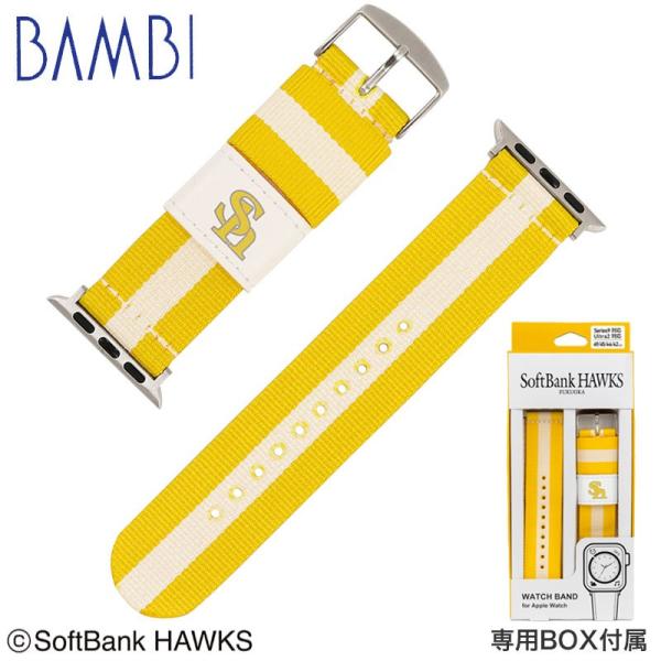 【正規品】【BAMBI アップルウォッチ用バンド パ・リーグ 6球団デザイン】 アップルウォッチ バ...