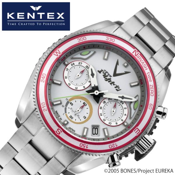 ケンテックス 腕時計 KENTEX 時計 交響詩篇エウレカセブン ニルヴァーシュ メンズ ソーラー ...