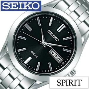 セイコー 腕時計 ファム SEIKO メンズ ブラック シルバー 時計