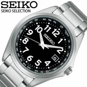 セイコー 腕時計 ファム SEIKO メンズ ネイビー シルバー 時計