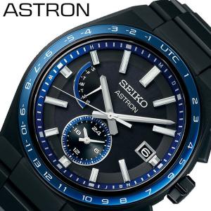 セイコー 腕時計 アストロン SEIKO ASTRON メンズ ブラック シルバー