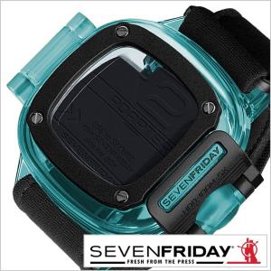 セブンフライデー 時計 ヘビービューティボックス SEVENFRIDAY 腕時計 Heavy-DutyBox2 メンズ ブルー  SF-HDB2-BLUE｜watch-lab