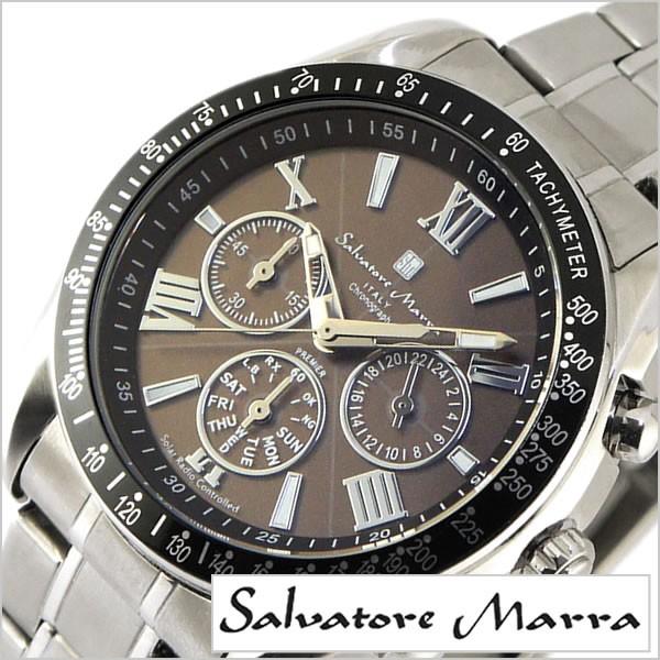 サルバトーレマーラ 腕時計 SalvatoreMarra 時計 メンズ ブラック SM15116-S...
