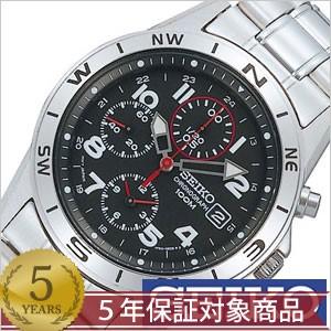 セイコー SEIKO 腕時計 クロノグラフ メンズ時計 SND375PC セール