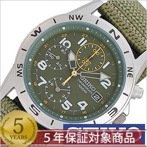 SEIKO（セイコー） 腕時計 ミリタリー・クロノグラフ メンズ時計