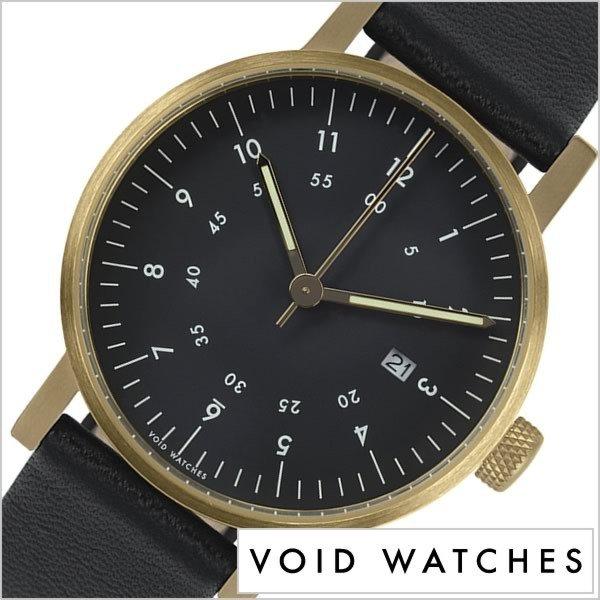 ヴォイド 時計 VOID 腕時計 メンズ レディース ブラック VID020041