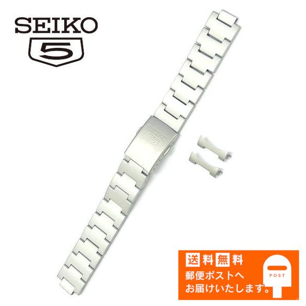 SEIKO 5 セイコー5 純正 ステンレス ベルト 海外モデル ミリタリー SNK803K1 メタ...