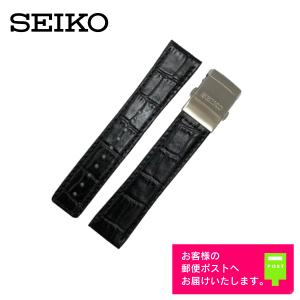 SEIKO SPIRIT セイコー スピリット SBTM047 純正 ベルト レザーバンド 20mm 牛革 型押し ブラック Dバックル付き DG42JB｜watch-labo