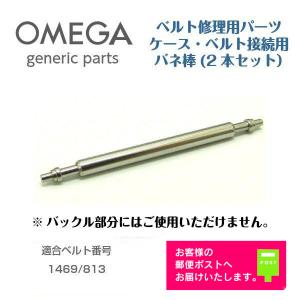 OMEGA オメガ 専用 ベルト接続用 バネ棒 バンド修理用 ジェネリックパーツ 2106 (2本セット)｜watch-labo