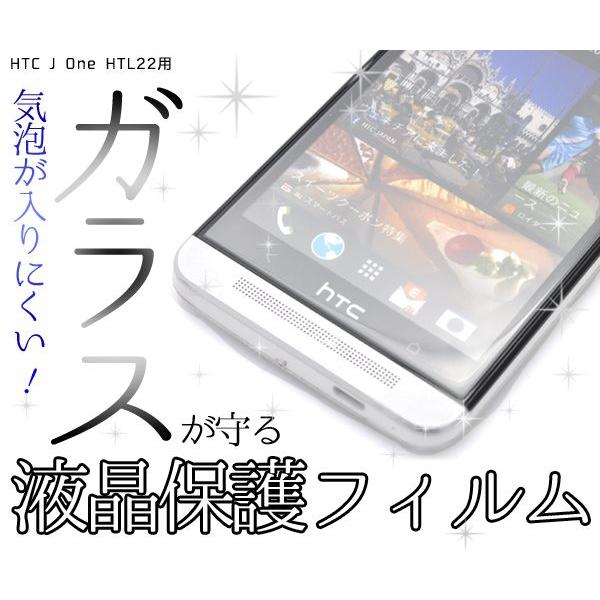 ガラスフィルム   HTC J One HTL22用 液晶保護ガラスフィルム for au HTC ...