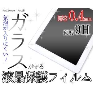 iPad2/new iPad用液晶保護ガラスフィルム