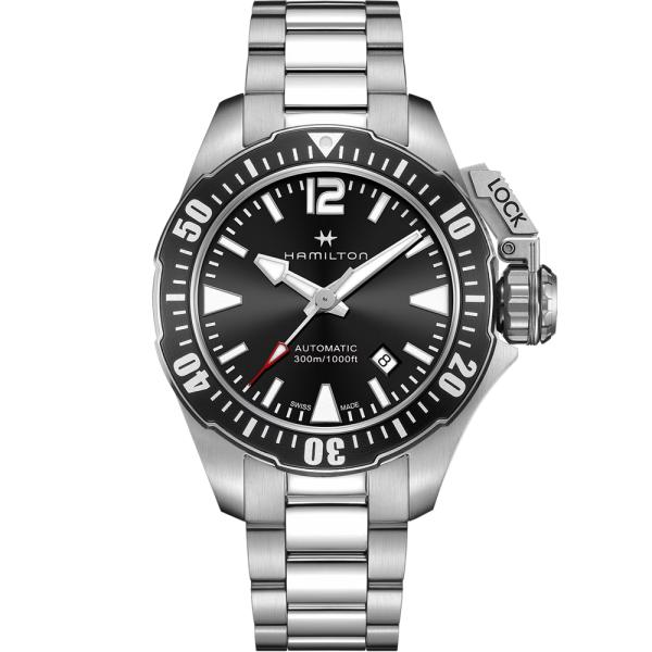 ハミルトン H77605135 HAMILTON Khaki Navy Open Water Fro...