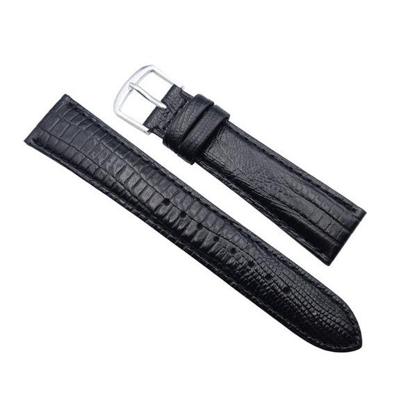 腕時計 時計 ベルト 19mm セイコー SEIKO R0271AL 牛革テジュー型押 黒 正規品