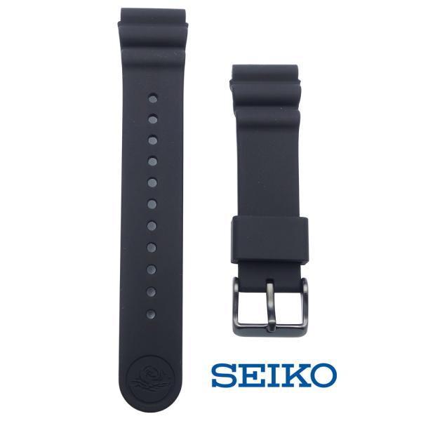 腕時計用 ベルト セイコー SEIKO 22mm シリコンラバー バンド SBDL038 SBDN0...