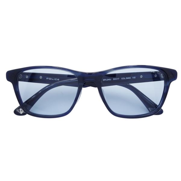 POLICE ポリス サングラス SPLG40J COL.0M00 63□17 ブルー 正規品