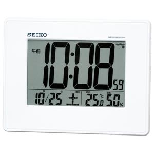 SEIKO（セイコー） 目覚まし時計 置き時計 GP501W 衛星電波時計