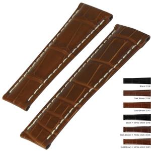 For ROLEX DAYTONA ロレックス デイトナ ワニレザーベルト 受注生産品