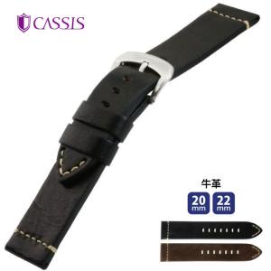 IWC 22mm ポルトギーゼ クロノグラフ用 レザーベルト 茶 茶色 ブラウン