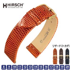 ヒルシュ HIRSCH 腕時計ベルト モデナ Dバックル付き アビエ式バネ棒