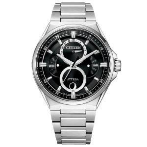 CITIZEN[シチズン]ATTESA[アテッサ] BU0060-68E ACT Line トリプルカレンダー ムーンフェイズ　エコ・ドライブ電波時計 メンズ　正規品｜watchclubfuzi-8951