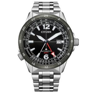 CITIZEN[シチズン]PROMASTER[プロマスター]　SKYシリーズ　NB6046-59E　GMT機能搭載のメカニカルモデル　 メンズモデル 正規品｜watchclubfuzi-8951