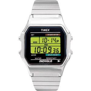 TIMEX デジタル 腕時計 T78587 タイメックス TIMEX80 レトロチック フレックスバンド メンズ