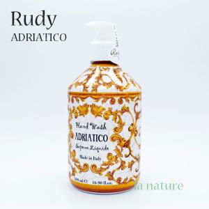 Rudy アロマ リキッド ハンド ソープ 500ml Adriatico Le Maioliche 30930009 マヨルカ焼きデザイン｜watchcrash