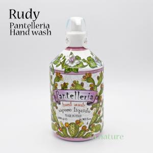 【NEW】Rudy ルディ アロマ リキッド ハンドソープ 500 ml ラ・マヨルカ PANTELLERIA パンテッレリーア 30931067 おしゃれなマヨルカ焼きデザイン｜watchcrash