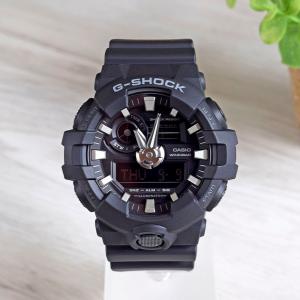 G-SHOCK ブラック 腕時計 メンズ CASIO ビッグフェイス GA700-1B GA-700-1B