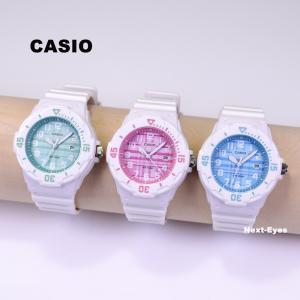 腕時計 レディース カシオ かわいい 安い LRW-200H-2C 3C 4C 100M防水 カレンダー チープカシオ（10年保証）（送料無料）メール便 BOXなし