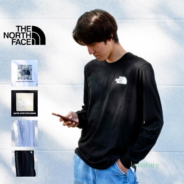 THE NORTH FACE ノースフェイス ロングTシャツ クルーネック カットソー Tシャツ 長...