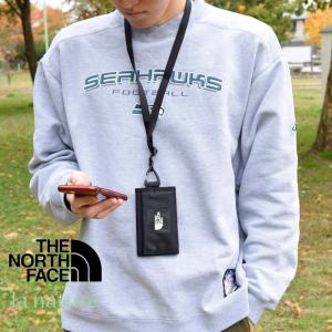 ネックウォレット THE NORTH FACE ノースフェイス カラビナ リボン付き NEW URBAN SLIM WALLET NN2PN68A コンパクト財布 メンズ レディース