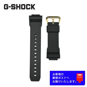 CASIO G-SHOCK カシオ Gショック 純正 ラバー ベルト GM-5600UG-9, GM-6900G-9 専用 ウレタン バンド ブラック 純正バネ棒付き 10604010