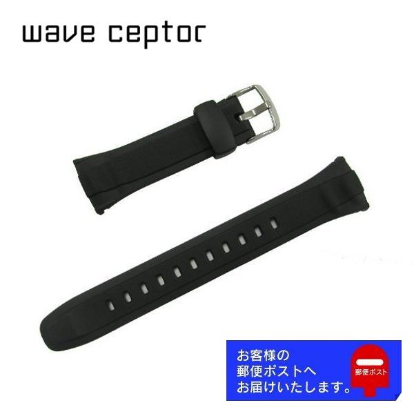 CASIO WAVECEPTOR カシオ ウェーブセプター 純正 ラバー ベルト WVA-430A ...